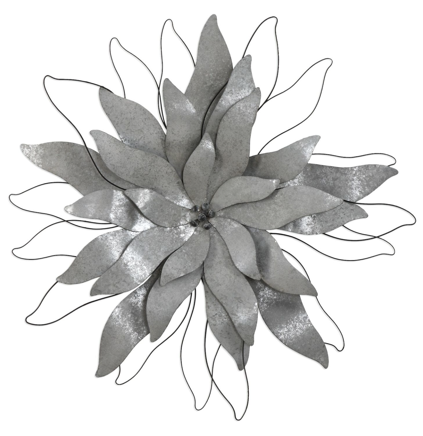 04108 1 Настенный декор Picking Petals Galvanized — изображение 1