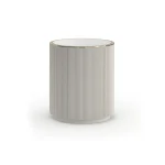 Боковой столик Love Round - Matte Pearl