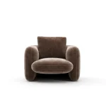 Кресло Overlap Dark Taupe