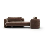 Шезлонг Overlap Dark Taupe