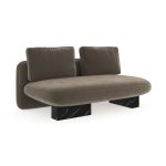 Диван Overlap Dark Taupe