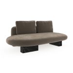 Диван Overlap Dark Taupe